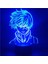 3D LED Lamba Anime My Hero Academia Shoto Todoroki Yüz (Yurt Dışından) 1