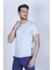 V Yaka Slim-Fit Erkek T-Shirt 2