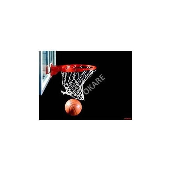 Okare Standart Basketbol Filesi Nevayin Pota Ağı 1.kalite Çift Satılır 4mm - FLM29 - Okare Spor