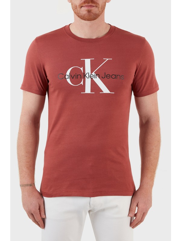 calvin klein jeans red t shirt