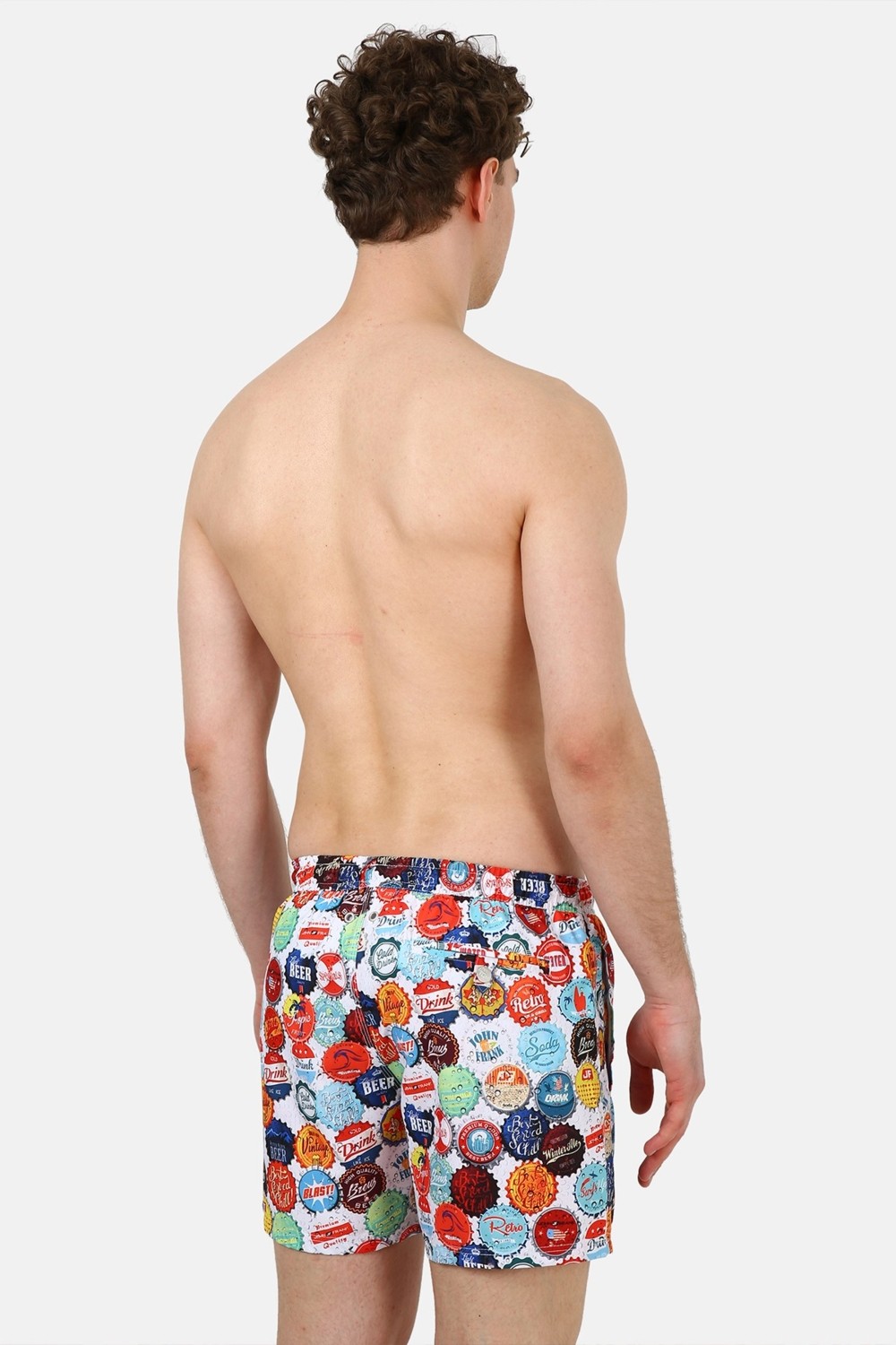 John Frank Deniz Şortu All Over Cepli Mayo Short Erkek Mayo Short JFSSSW37BEERCAP görsel 2
