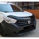 MKG Dacia Dokker 2012 - 2020 Ön Kaput Koruyucu Rüzgarlığı Piano Black 3.2 mm Kalın Plastik