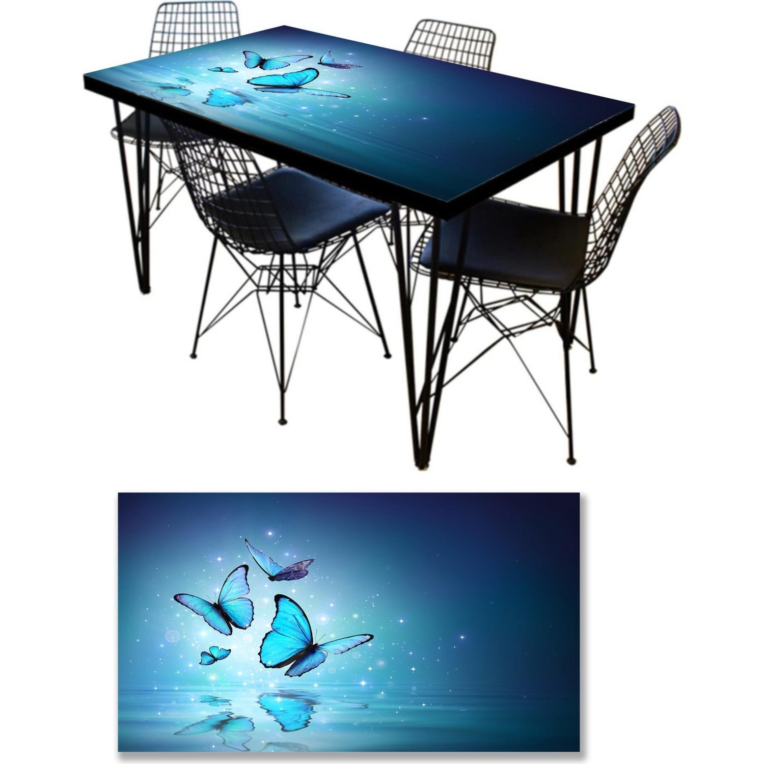 Sticker Art Masa Kaplama Folyosu Mobilya Masa Kaplama Fiyatı