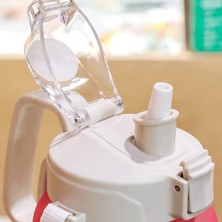 Yue Store 2000ML Gradyan Rengi Büyük Kapasiteli Spor Su Bardağı Yeşil Beyaz (Yurt Dışından)