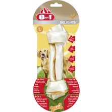 8 In 1 Delights Bones Tavuklu Ağız Bakım Kemiği L Boy 85 gr