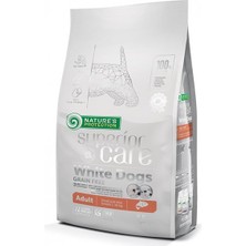 Nature's Protection Adult Beyaz Tüylü Küçük Irk Somonlu Yetişkin Köpek Maması 1.5 kg