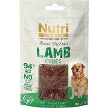 Nutri Canin Kuzulu Küp Tahılsız Köpek Ödül Maması 80 gr