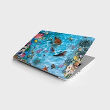 Sticker Art Laptop Sticker Bilgisayar Notebook Pc Kaplama Etiketi Sualtı Dünyası