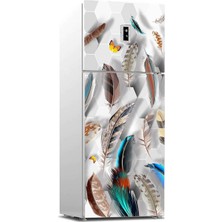 Sticker Art Buzdolabı Sticker Kaplama Dolap Kaplama Etiketi Petek Tüyler