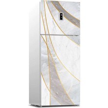 Sticker Art Buzdolabı Sticker Kaplama Dolap Kaplama Etiketi Soyut Mermer Doku