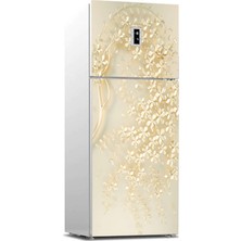 Sticker Art Buzdolabı Sticker Kaplama Dolap Kaplama Etiketi 3D Sakura