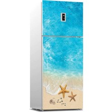 Sticker Art Buzdolabı Sticker Kaplama Dolap Kaplama Etiketi Yaz Deniz