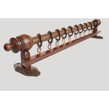 Officeofsy Ahşap Rustik Perde 300 cm