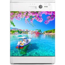 Sticker Art Bulaşık Makinesi Sticker Kaplama Beyaz Eşya Kaplama Assos Yunanistan