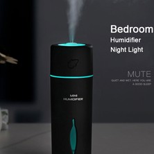 Minimalist Hava Nemlendirici USB Mini Araba Hava Spreyi Aroma Uçucu Difüzör LED Gece Lambası ile Mist Maker Hava Arıtma | Nemlendiriciler(Yurt Dışından)