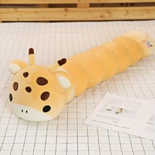 70 cm Renkli Caterpillar Peluş Oyuncak Hayvan Dönüşümü Bebek Karikatür Dolması Kanepe Yastık Yastık Bebek Yasa Hediyeler | Doldurulmuş peluş Hayvanlar (Zürafa)