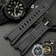 Kauçuk Watch Band Serisi Su Geçirmez Silikon Watch Band Erkekler Sapanlar | Bantlar Izle