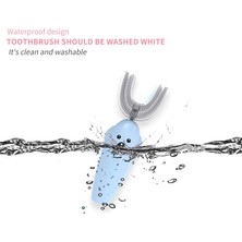 Pil Akıllı Elektrikli U Tipi Çocuk Elektrikli Diş Fırçası Elektrikli Diş Fırçası Ultrasonik Dolum Berus Dişler Anima | Elektrikli Diş Fırçaları
