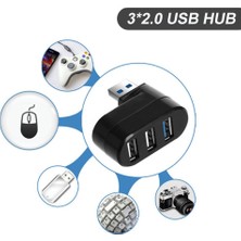 USB Hub 3 USB Hub 3.0 Yüksek Hızlı Çoklu Splitter 2.0 Hab 1 USB Hub Çoklu USB Adaptörü 3.0 Kart Okuyucu Pc Dizüstü Bilgisayar Için