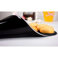 Sevimli Kedi Pençe Mouse Pad Ofis Silikon Yaratıcı Kedi Pençe Bilek Pad Mouse Pad ile Bilek Dinlenme | Fare Pedleri Siyah