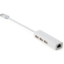 Ethernet Lan Internet RJ45 Kablo Adaptörü MacBook  typec Tesisi