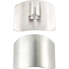 Buffer Buffer® 2li Metal Parmak Koruyucu Hızlı ve Güvenli Kesme Paslanmaz Çelik Koruyucu Aparat