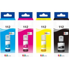 Eko Kartuş Epson 4 Renk 112 Mürekkep L6550 L6490 L6460 L15160 L15150 L11160