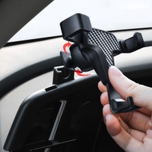 Hyundai Elantra Avante Cn7 2021 Araba Aksesuarları Için Plastik Alaşım Karbon Braketi Cep Telefonu Tutucu Hava Firar Dağı Standı 1 Set | Evrensel Araç Braketi