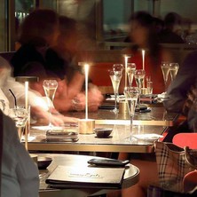 Xhang LED Bar Masa Lambaları Modern Restoran Yemeği Standı Işık Fikstür Şarj Edilebilir Taşınabilir Pil Masası Lamba Yemek Odası Ev Dekorasyonu (Siyah)
