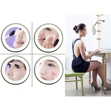 Xhang 10X Büyüteç Parlak LED Makyaj Aynası Esnek Yooseneck Kozmetik Ayna Büyütme Yatak Odası Banyo Için Vanity Aynalar | Banyo Aynaları