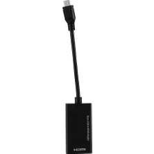 Xhang Mikro USB HDMI Uyumlu Kablo Mikro USB 2.0 Erkek HDMI Uyumlu Kadın Adaptör Dönüştürücü Samsung Htc Lg Android Için |