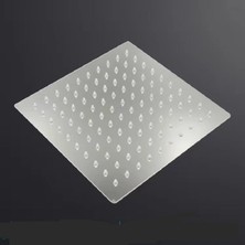 Xhang 304 Paslanmaz Çelik Perakende Cilalı Krom Banyo Kare Yağmur Duş Başlığı Tavan Duvar Üst Püskürtücü | Duş Başlıkları