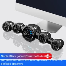 Xhang USB Bluetooth 5.0 Hoparlör Bar Stereo Subwoofer Pc Telefon Tablet Için | Taşınabilir Hoparlörler (Siyah)