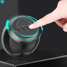 Xhang Mini Taşınabilir Bluetooth + Fm Mp3 Hoparlör Şarj Müzik Subwoofer Stereo Kablosuz Taşınabilir Seyahat Metal Hoparlör | Taşınabilir Hoparlörler (Siyah)