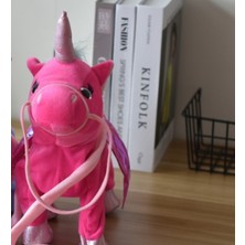 Xhang Unicorn Peluş Hayvan - Kırmızı (Yurt Dışından)