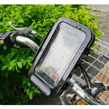 Xhang Su Geçirmez 360 Dönebilen Motosiklet Bisiklet Dağ Bisiklet Telefon Tutucu iPhone 12 Samsung Xiaomi Quad Lock Stand Aksesuarları | Telefon Tutucular ve duruş