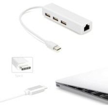 Xhang Ethernet Lan Internet RJ45 Kablo Adaptörü MacBook  typec Tesisi