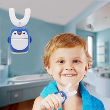 Xhang Çocuklar Elektrikli Diş Fırçası, 360 ° Temizlikli Ultrasonik Otomatik Diş Fırçaları (Grup4)