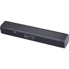 Xhang Siyah Büyük Güç Taşınabilir Kablosuz Bluetooth Hoparlör Stereo Soundbar Mini Sütun Subwoofer Tf Fm ile Pc Bilgisayar Tv Telefonu Için | Taşınabilir Hoparlörler