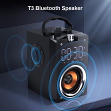 Xhang Ses Müzik Multimedya Mini Hoparlör Bluetooth Kablosuz Hoparlör Açık Uzaktan Kumanda Ses Kutusu Bas Subwoofer | Taşınabilir Hoparlörler (Siyah) (Yurt Dışından)