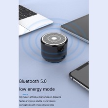 Xhang Metal Su Geçirmez Kablosuz Bluetooth Hoparlör Mini Taşınabilir Bluetooth + Fm Mp3 Hoparlör Şarj Müzik Subwoofer Süper Bas Stereo | Taşınabilir Hoparlörler (Siyah)