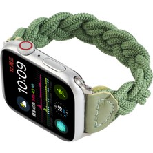 Xhang Örgülü Bant Apple Watch Uyumlu Serisi Dokuma Naylon Kayış IWatch Uyumlu Gerilebilir Klasik Tasarım Için | Watch Uyumlu Bands (Yurt Dışından)