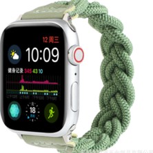 Xhang Örgülü Bant Apple Watch Uyumlu Serisi Dokuma Naylon Kayış IWatch Uyumlu Gerilebilir Klasik Tasarım Için | Watch Uyumlu Bands (Yurt Dışından)