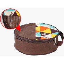 Xhang Kamp Barbekü Sofra Taşınabilir Kendinden Sürüş Kızarmış Barbekü Ev Çorbası Pot Disk Kase Set (Yurt Dışından)