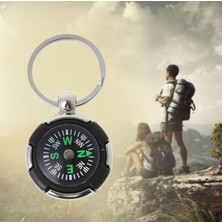 Xhang Açık Kamp Yürüyüş Mini Pusula Navigator Taşınabilir Anahtarlık Survival Aracı Açık Aracı | Pusula