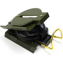 Xhang Taşınabilir Ordu Yeşil Katlanır Lens Pusula Askeri Işlevli Açık Pusula Tekne Pusula Dash Paneli Dash | Pusula