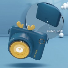Zsykd GL106 USB Şarj Edilebilir El Taşınabilir Taşınabilir Yapraksız Mini Kamera Fanı, Stil Tavşan (Pembe) (Yurt Dışından)