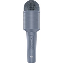 Mumall Soaiy Mc8 Kablosuz Karaoke Mikrofon Bluetooth 2'si 1 Arada Handhel(Yurt Dışından)