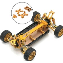 Rc Araba Parçaları 1/14 1/12 Yedek Parçaları Modeli Dıy Için Wltoys 144002-01 124017-19 Altın (Yurt Dışından)