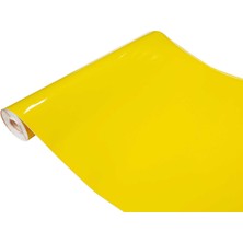 d-c-fix 446-1276 Parlak Düz Sarı Yapışkanlı Folyo (45CM x 2mt)